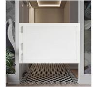 Porta Saloon Legno for caffè, per Bar Basculante, Personalizzabile Porte Oscillanti, Porte Singole divisorie for Ingress Cucina Bancone del Negozio Terrazza,Bianca,80x90cm（31.5X35.4）