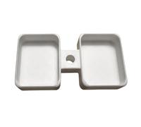 Porta salse per auto, sopra il coperchio del bicchiere con cannuccia per cibo rapido, per salse per viaggi, viaggi al lavoro o per viaggi, fast food, percorsi, patatine fritte, guida, picco