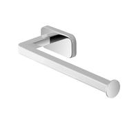 Porta salviette a muro 25 cm in acciaio inox con doppio fissaggio