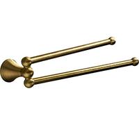 Portasalviette GEDY linea Romance doppio braccio a snodo Bronzo