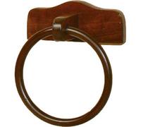 PORTA SALVIETTE AD ANELLO SERIE ANTICATA Savinidue Accessori Bagno Arte Povera