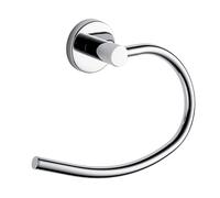 Porta Salviette Anello Cromo Felce Bl - Gedy