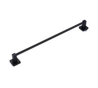Porta Salviette Bagno Portasciugamani in acciaio inox finitura nero opaco, accessori for il bagno, barra portasciugamani singola(40 cm)