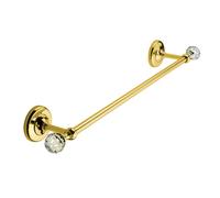 Porta Salviette CM.30 Linea MADRAS ORIENTE 35,5x9xh6 cm oro lucido e Swarovski trasparente cristallino oro