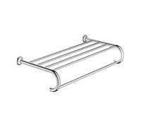 PORTA SALVIETTE CON MENSOLA ESSENTIALS AUTHENTIC Cromo