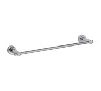 Porta Salviette da bidet in ottone CM.55 Tiffany 55x6,5xh3 cm acciaio lucido cromo
