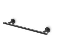 Porta Salviette da lavabo Medio cm 45 Oslo Square dimensioni 45x9xh4,6 cm stile minimale alluminio verniciato a polvere nero Opaco nero