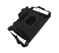 Porta Salviette da Viaggio Appeso Portatile Nero in Tela Riutilizzabile | Auto e Campeggio, Mantiene l'Ordine delle Salviette, Borsa Richiudibile, Formato 1 Pezzo