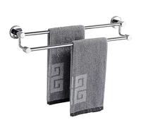 Porta Salviette in Bagno Portasciugamani In Acciaio Inossidabile 304 Fissato Al Muro Per Portasciugamani Da Cucina Porta Asciugamani Moderno A Doppio Palo Porta Asciugamano in Cucina (Size : 50cm)
