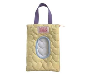 Porta Salviette Per Pannolini: Borsa Portatile Per Salviette Trapuntate Da Appendere, Custodia Per Dispenser Per Pannolini Trapuntata Da Viaggio | Borsa Per Salette A Doppio Strato | Per Il Pendolar