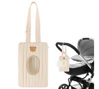 Porta Salviette Per Viaggio - Porta Salviette Ricaricabile E Appendibile - Accessorio Riutilizzabile Ricaricabile da Viaggio per Passeggino Bambini