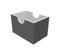Porta Salviette per Zeiss Pre-Moistened Lens Wipes Organizer da Scrivania 3D