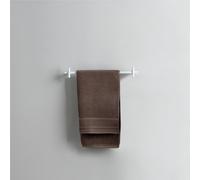 Porta salviette Porta Asciugamani Corto da Bidet Lunghezza 40 cm Linea BUCK Bianco opaco RAL 9016 bianco