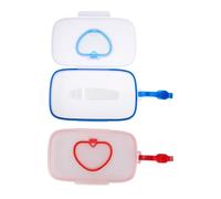 Porta Salviette Portatile per Bebè 2 Pezzi Cuore Pp