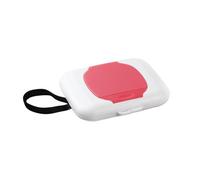 Porta salviette riutilizzabile da viaggio riutilizzabile contenitore per salviette umidificate per bambini Scatola da appendere per passeggini e salviette dispenser