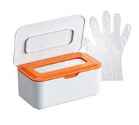 Porta Salviette Umidificate Contenitore Ricaricabile con Coperchio