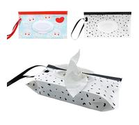 Porta Salviette Umidificate,Portabile Contenitore Salviette per Bambini,Riutilizzabile Dispenser Sacchetto,Dispenser Salviette Umidificate,Dispenser Salviette,Contenitore Salviette
