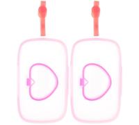 Porta Salviette Umidificate Portatile per Bebé, 2 Pezzi, Cinturino | Design Ricaricabile in PP e Silicone, Chiusura Ermetica, Uso in Auto e Borsa Fasciatoio