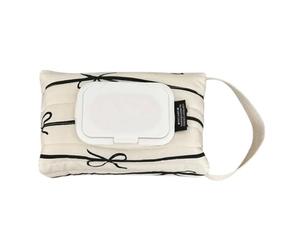 Porta salviettine per salviette: borsa organizer riutilizzabile laterale, design decorativo, facile accesso con una sola mano, conservazione durevole del per qualsiasi marca | Convenient