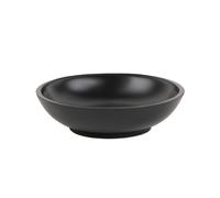 Porta Sapone Afra Metaf Nero Opaco Ø 13 x H 3,2 cm