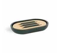 Porta Sapone Annika Metaf Verde Forest 13 cm x 2 x 8,4