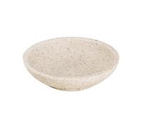 Porta Sapone Da Appoggio col. sabbia in poliresina mod. Afra