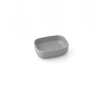 Porta Sapone da Appoggio Grigio in Resine Termoplastiche Mod. Pod