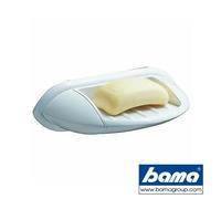 PORTA SAPONE DA BAGNO PORTASAPONE A MURO IN PLASTICA ABS PERLA BAMA