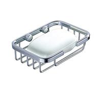 Porta sapone da parete in acciaio inox opaco porta sapone doccia in acciaio inossidabile con vite scatola per sapone cestino per sapone per bagno doccia cucina hotel 8,5 x 12 x 3 cm (1 pezzi)