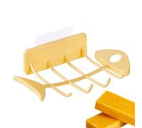 Porta Sapone Doccia A Muro,Scolapiatti per Bagno,Supporto A Parete per Sapone - per Appartamenti Hotel Dormitori Docce Cucine Lavanderie Garage WC Seminterrato Bagni