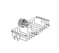 porta sapone doccia, porta sapone bagno Supporto for lavandino Caddy Organizer for cucina, accessori for lavandino Organizer for sapone e spugna, rubinetti sospesi Scolapiatti for bagno(Silver)
