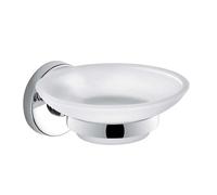 Porta sapone Felce Plus cromato con biadesivo Cromo