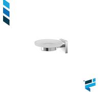 Porta sapone in acciaio cromato e vetro linea Easy FERIDRAS 959004