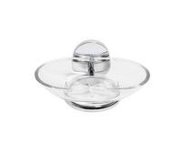 PORTA SAPONE Mod BIRD Cromo cm 12.5 x h 6.2 x 11.0 Accessori Bagno Metaform