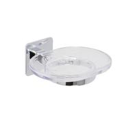 PORTA SAPONE MOD COLD WIND Cromo cm 12 x h 5.3 x 11.3 Accessori Bagno Metaform
