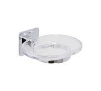 Porta Sapone Mod Cold Wind Metaf Cromo 12 cm x H 5,3 x 11,3