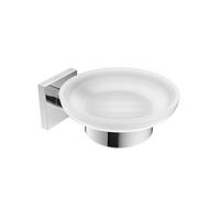 Porta sapone mod. hotel maison cromo cm 11 x h.5,5 x 13,5
