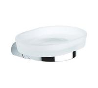 Porta sapone modello mida cromo metaform cm 12.7 x h. 4.7 x 11.8