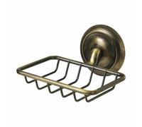 Porta Sapone Ottone Antico Cestino