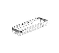 Porta Sapone Porta Oggetti Per Doccia O Vasca Doppio In Acciaio Inox Gedy 2418