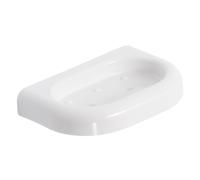 PORTA SAPONE SERIE 'LINEA' cm 16 x 11 x h.2,5 - con appendibile in cartone