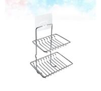 Porta Saponetta Da Muro Dispenser Cucina Con Spugna Portasapone Acciaio Inox