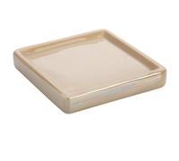 Porta saponetta In Ceramica Lucida Beige Cuba