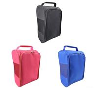 Porta scarpe da golf in rete con comoda cinghia per il trasporto e design intelligente per un facile accesso e conservazione (rosa)