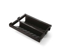 Porta Scarpe Estraibile per Armadio 60 cm in Acciaio Emuca Moka