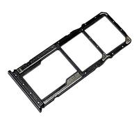 Porta Scheda Dual SIM e Carrello Memoria micro-SD per Xiaomi Redmi 9A, Parte di Ricambio Originale, Grigio