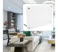 Porta scheda fotografica acrilica trasparente con cornice CD vetrina per ricordi