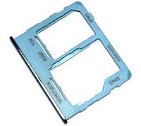 Porta Scheda SIM e Carrello micro-SD per Samsung Galaxy A32 5G, Parte di Ricambio Originale, Blu