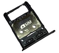 Porta Scheda SIM e Carrello micro-SD per Samsung Galaxy Tab S6 Lite, Parte di Ricambio Originale, Grigio