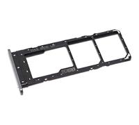 Porta Scheda SIM per Motorola Moto E20 (XT2155) + Carrello di Memoria Micro-SD, Sostituzione Originale, Grigio